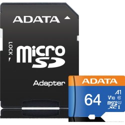 Adata karta microSD Premier 64GB UHS1/CL10/A1+adapter