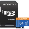 Adata karta microSD Premier 64GB UHS1/CL10/A1+adapter