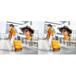 Kamera IP Hilook IPC-B460HAD-LUF/SL panoramiczna 6MP Smart Hybrid Light
