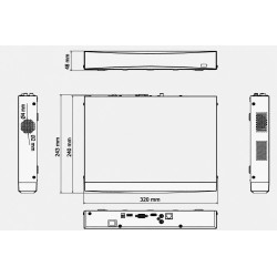 Rejestrator IP NT-NVR760H-H1