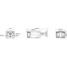 Kamera IP Hikvision DS-2CD1T83G2P-LIUF/SL(2mm)