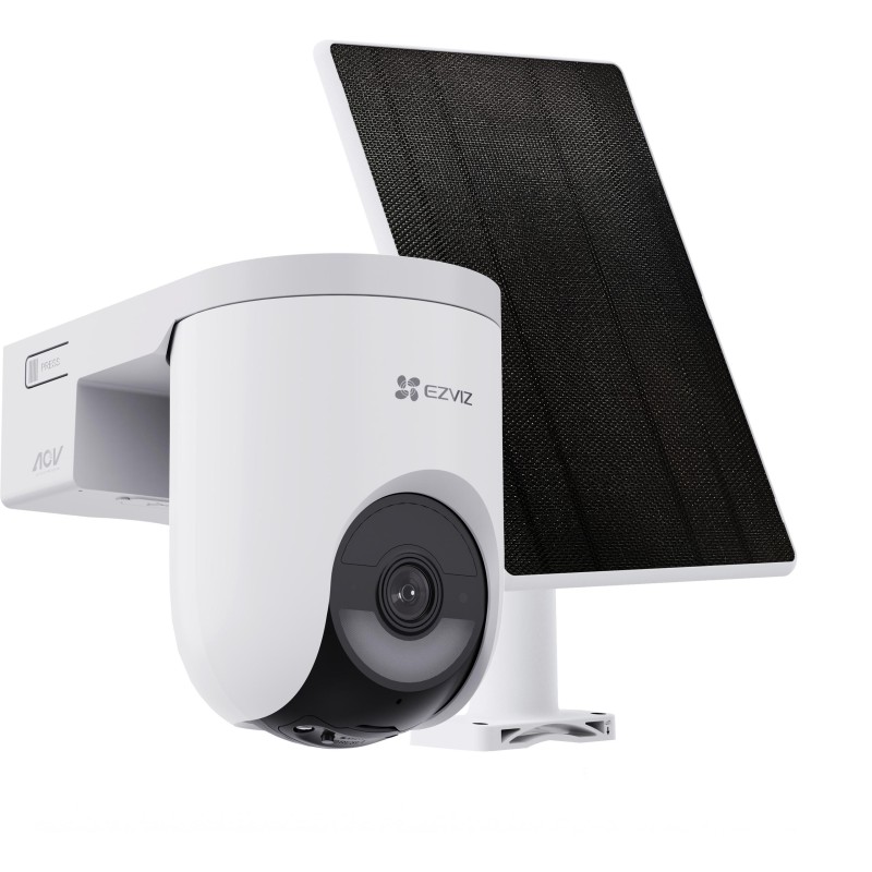 Kamera IP Ezviz HB8 Lite Kit bateryjna PT Wi-Fi 4MP z panelem słonecznym 5W
