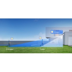 Kamera IP Ezviz HB8 Lite Kit bateryjna PT Wi-Fi 4MP z panelem słonecznym 5W