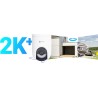 Kamera IP Ezviz HB8 Lite Kit bateryjna PT Wi-Fi 4MP z panelem słonecznym 5W