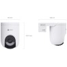 Kamera IP Ezviz HB8 Lite Kit bateryjna PT Wi-Fi 4MP z panelem słonecznym 5W