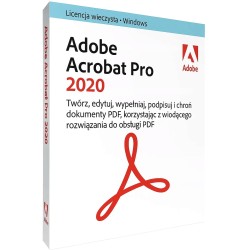 Acrobat Pro 2020 - Licencja Wieczysta Bezterminowa - MegaIT Sklep