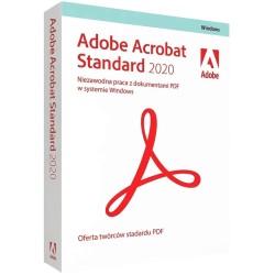 Acrobat Standard 2020 - Licencja Wieczysta Bezterminowa - MegaIT Sklep