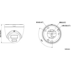 Kamera IP Hikvision DS-2CD1383G2-LIUF/SL(2.8mm)