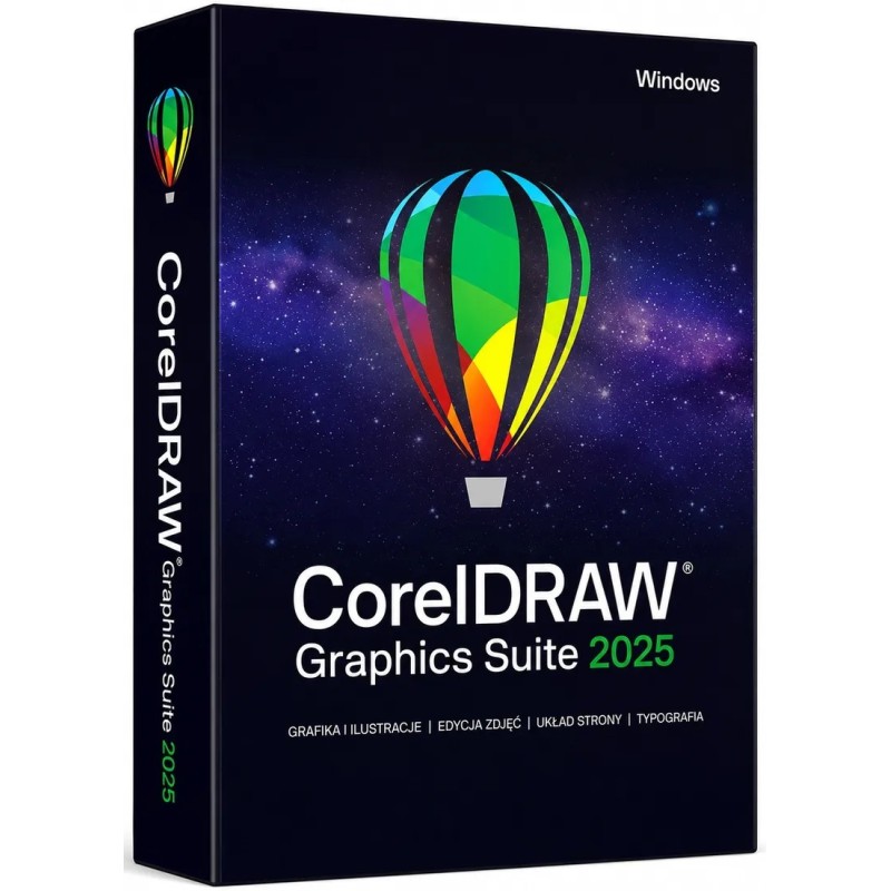 CorelDRAW Graphics Suite 2025 - Licencja Wieczysta (LifeTime) - MegaIT