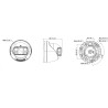 Kamera IP Hikvision DS-2CD1363G2P-LIUF/SL(2.8mm)