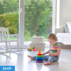 Kamera IP Reolink E Series E331 5MP Wi-Fi niania wewnętrzna biała