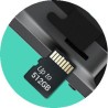 Wizjer do drzwi Ezviz CP4 6MP Wi-Fi srebrny