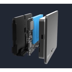 Wizjer do drzwi Ezviz CP4 6MP Wi-Fi srebrny