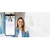 Wizjer do drzwi Ezviz CP4 6MP Wi-Fi srebrny