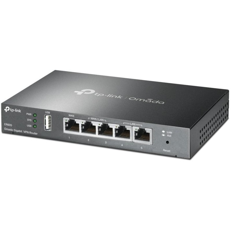 ROUTER TP-LINK TL-ER605 VPN SafeStream, Multi-WAN ROUTER TP-LINK TL-ER605 VPN SafeStream, Multi-WAN