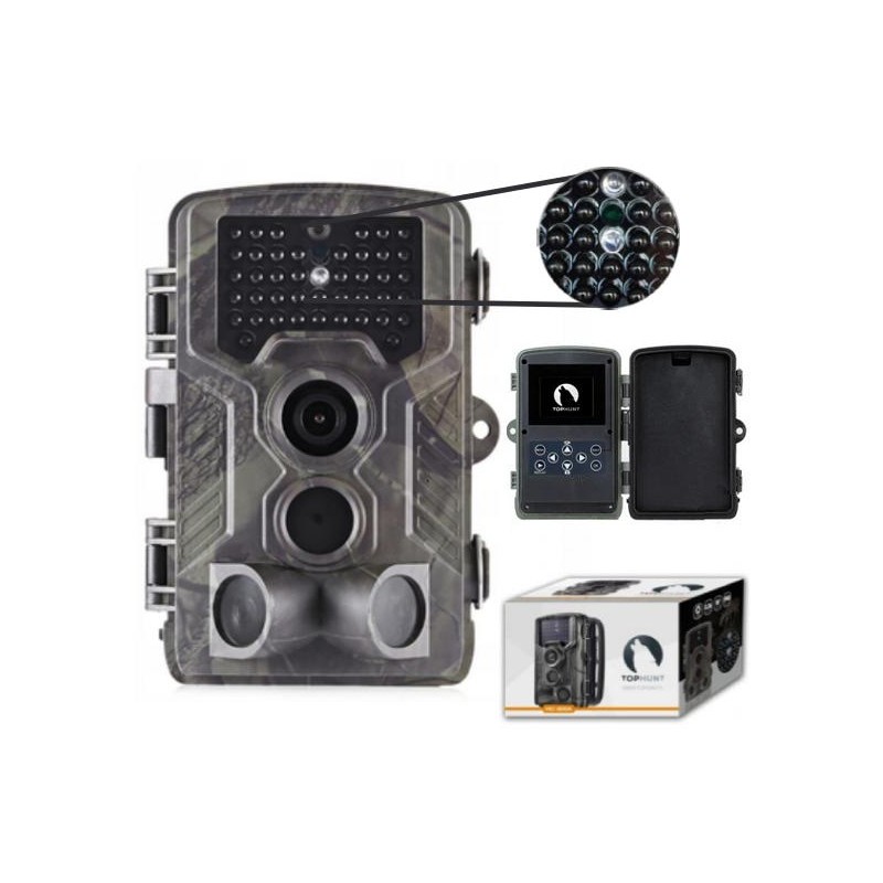 Kamera Leśna Tophunt HC800A FullHD polski 42xIR fotopułapka