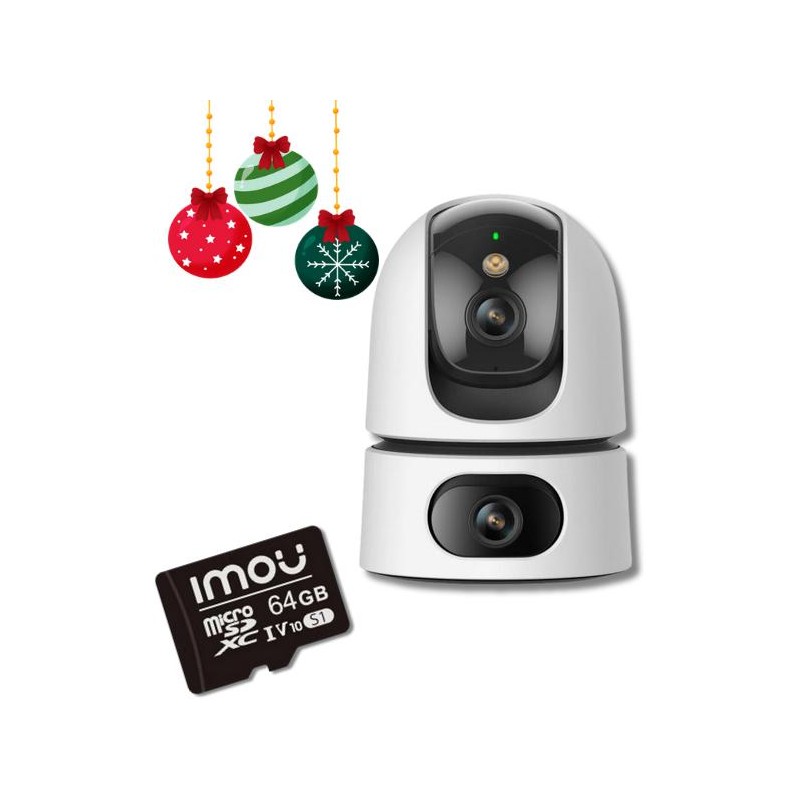 Kamera IP Imou Ranger Dual 10MP z kartą pamięci Imou 64GB Kamera IP Imou Ranger Dual 10MP z kartą pamięci Imou 64GB