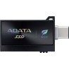 Adata Dysk Zewnętrzny SSD SC730 512G USB 3.2C/A 600/600MB/s czarny Adata Dysk Zewnętrzny SSD SC730 512G USB 3.2C/A 600/600MB/s czarny