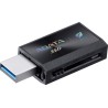 Adata Dysk Zewnętrzny SSD SC730 512G USB 3.2C/A 600/600MB/s czarny Adata Dysk Zewnętrzny SSD SC730 512G USB 3.2C/A 600/600MB/s czarny