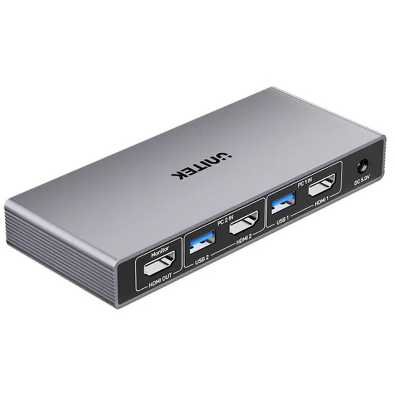 Unitek Przełącznik KVM 4K@60Hz USB 3.0 HDMI