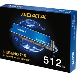 Adata Legend 710 512GB PCIe 3x4 2.4/1 GB/s M.2