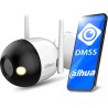 Kamera tubowa bezprzewodowa Wifi Dahua F4C-PV Smart Dual Light,Mikrofon,Głośnik