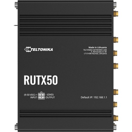 Teltonika RUTX50 router przemysłowy 5G (RUTX50000000)