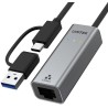 Adapter Unitek U1313C USB-A/C na RJ45 2.5G Ethernet