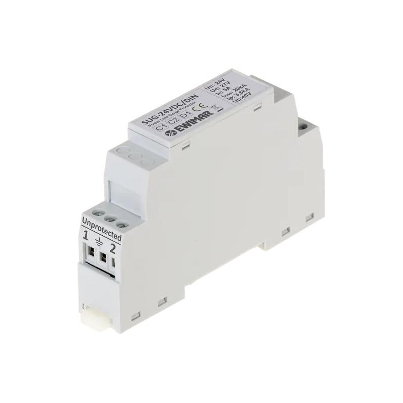 Ogranicznik przepięć 24V DC na szynę DIN EWIMAR SUG-24VDC/DIN
