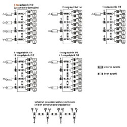ROZGAŁĘŹNIK WIDEO RV-4/8PR AKTYWNY