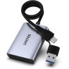 Unitek V1427A01 Adapter USB/C/A na 2x HDMI MST FullHD