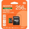 Adata Karta pamięci microSD Speed Plus 256GB UHS1 U3 V30 A2 180/160 MB/s Adata Karta pamięci microSD Speed Plus 256GB UHS1 U3 V30 A2 180/160 MB/s