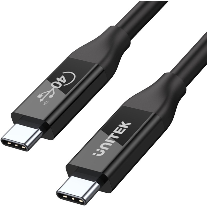 Unitek przewód USB-C 4.0 PD 100W 40 Gbps 8K 0,8 m