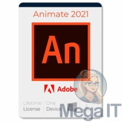 Animate 2021 - Licencja Wieczysta (LifeTime) - Windows - Użytkownik Indywidualny - BOX (ESD)