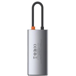 Hub USB Baseus Metal Gleam 4w1