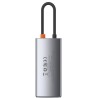 Hub USB Baseus Metal Gleam 4w1