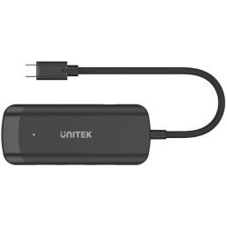 Unitek Aktywny hub USB-C 3*USB-A 3.1, HDMI 4K@30Hz