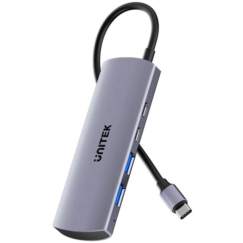 Hub USB-C Unitek Hub 4w1 USB-C 10 Gbps, 2x USB-A i 2x USB-C