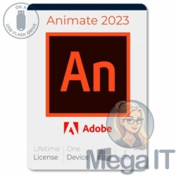 Animate 2023 - Licencja Wieczysta (LifeTime) - Windows - Użytkownik Indywidualny - BOX (USB)