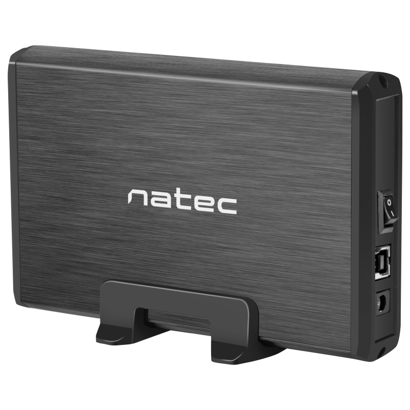 Zewnętrzna obudowa dysku Natec Rhino SATA 3.5cala USB 3.0 Aluminium Zewnętrzna obudowa dysku Natec Rhino SATA 3.5cala USB 3.0 Aluminium