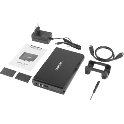 Zewnętrzna obudowa dysku Natec Rhino SATA 3.5cala USB 3.0 Aluminium