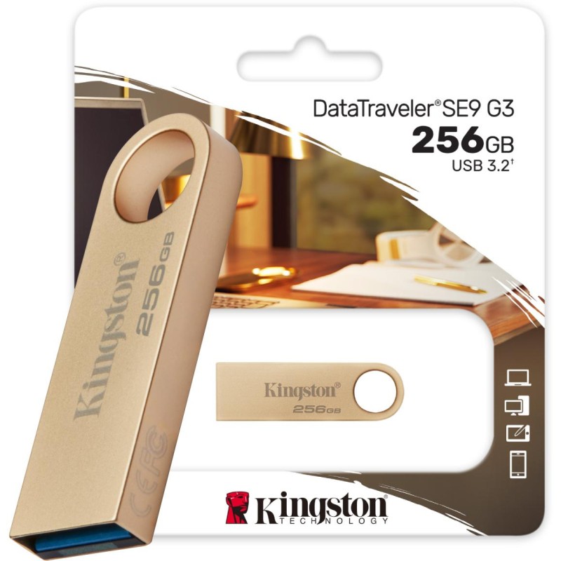 Pendrive Kingston Data Traveler DTSE9G3 256GB USB3.2 Gen1 Pendrive Kingston Data Traveler DTSE9G3 256GB USB3.2 Gen1