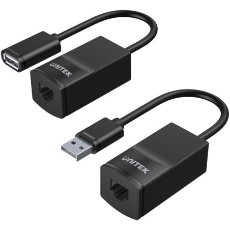 Przedłużacz USB Unitek Y-UE01001 do 60m pod kabel kat.5e