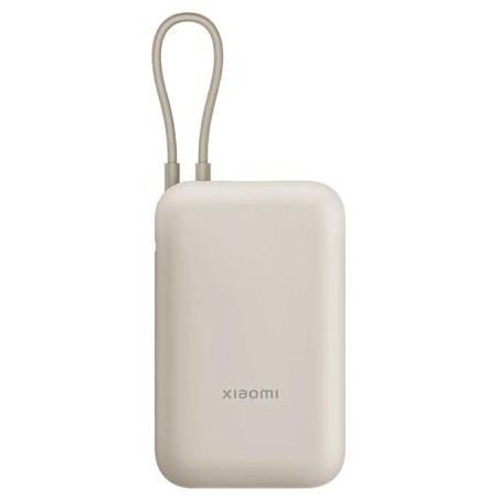 Powerbank Xiaomi 10000mAh z Wbudowanym Kablem USB-C Tan