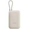 Powerbank Xiaomi 10000mAh z Wbudowanym Kablem USB-C Tan