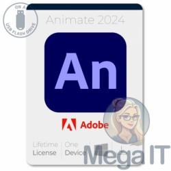 Animate 2024 - Licencja Wieczysta (LifeTime) - Windows - Użytkownik Indywidualny - BOX (USB)