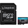 Karta pamięci microSD 128GB Kingston CanvasGo! Plus 200MB/s A2 U3 V30 + adapter
