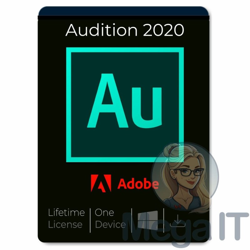Audition - 2020 - Licencja Wieczysta (LifeTime) - Windows - Użytkownik Indywidualny - BOX (ESD) Audition - 2020 - Licencja Wieczysta (LifeTime) - Windows - Użytkownik Indywidualny - BOX (ESD)