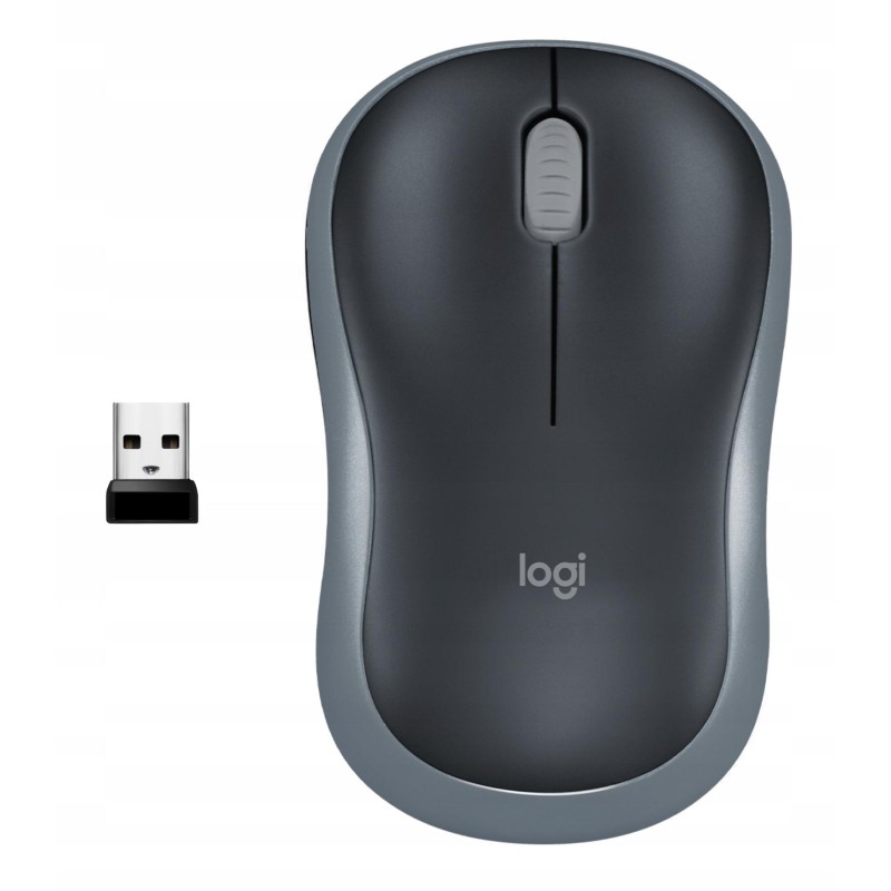 Mysz bezprzewodowa Logitech Wireless Mouse M185 szary