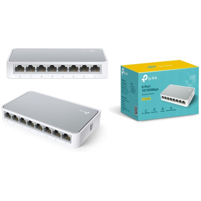 SWITCH TP-LINK TL-SF1008D SWITCH TP-LINK TL-SF1008D